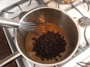 making brownies - 9