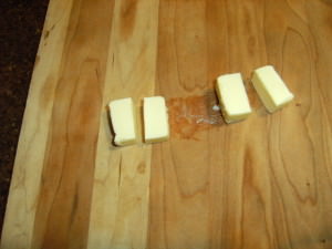 slicing butter for popovers - 2