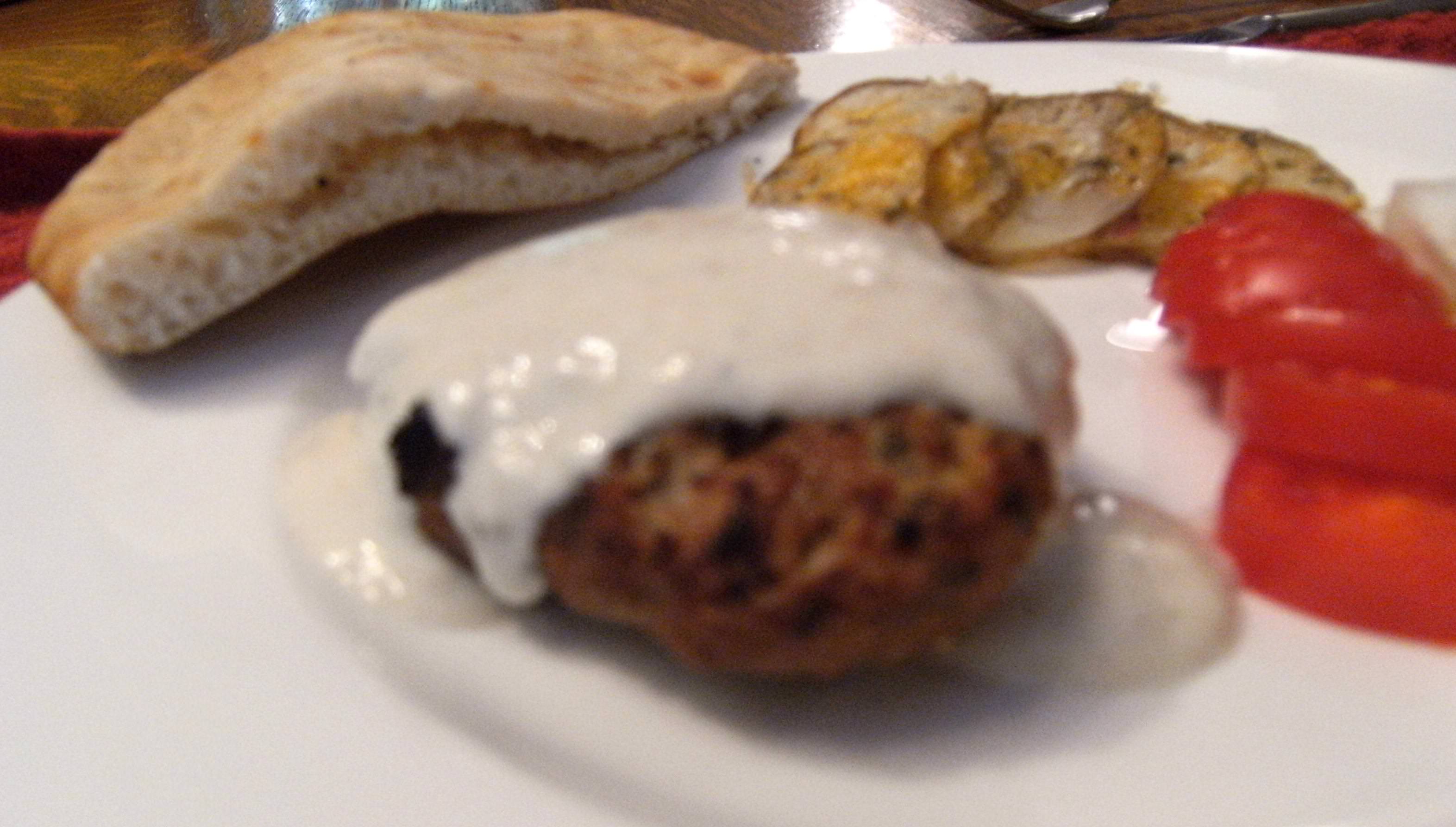 Kafta (also spelled Kofta or Kufta) is an ethnic dish made from any of a variety of ground meats. Primarily, lamb, pork or beef are used. Get the recipe to make Kafta with Tahini Yogurt Sauce on ComfortablyDomestic.com
