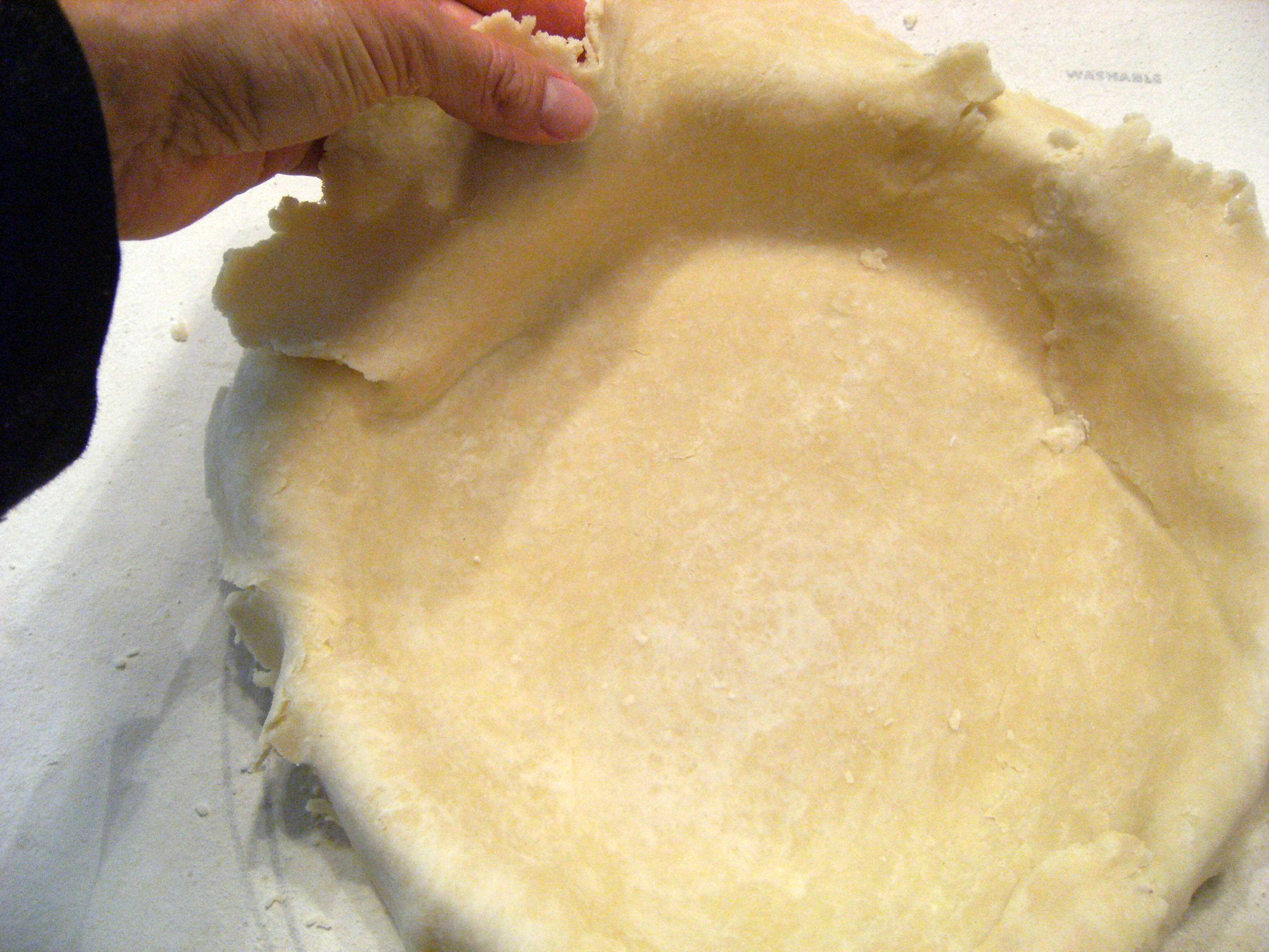 how to make homemade pie crust - step 21