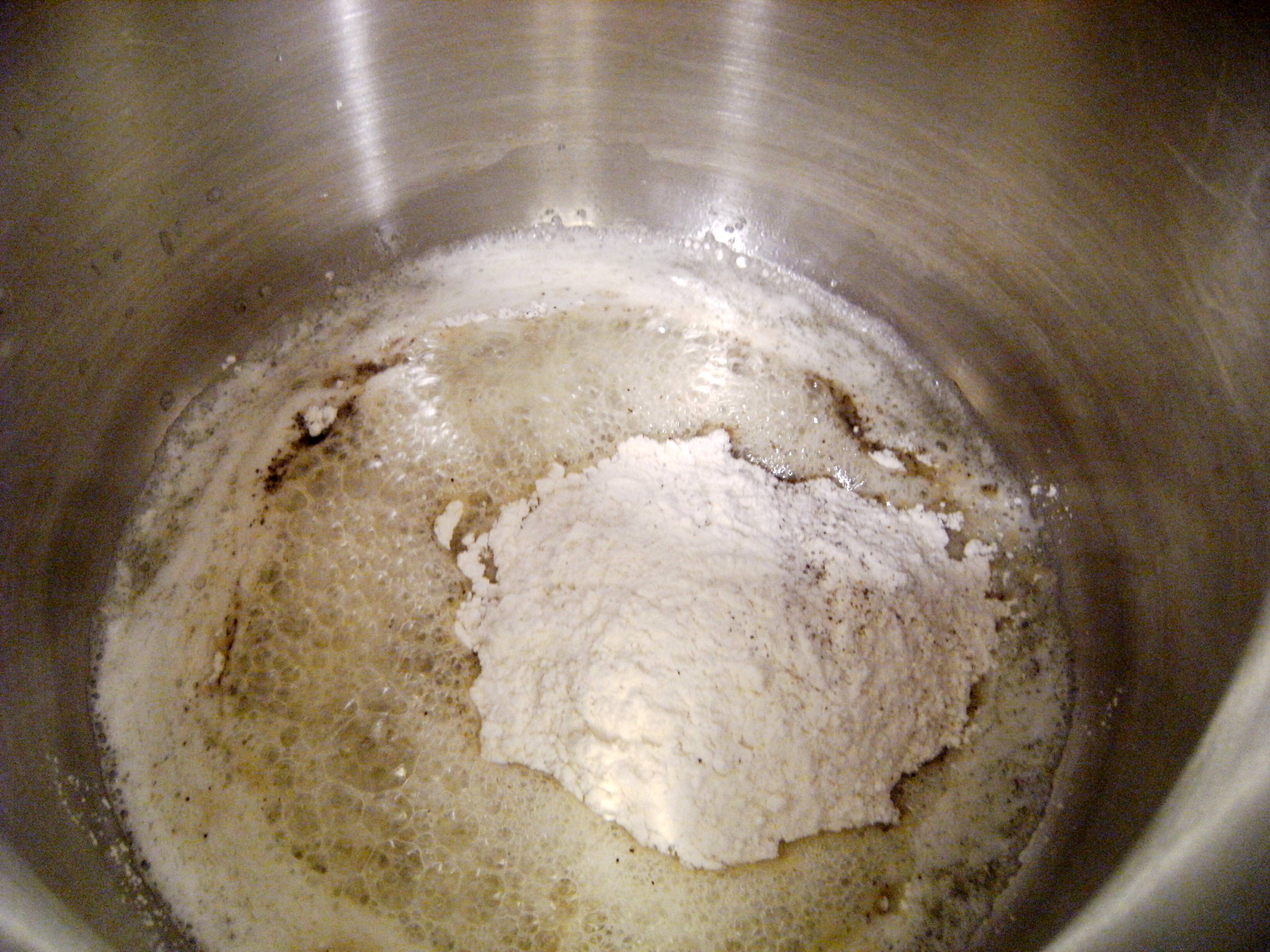 Equal parts (by weight) of fat and flour make a roux