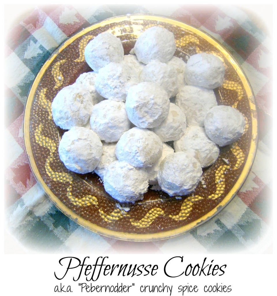 Pfeffernusse Spiced Snowball Cookies - Comfortably Domestic