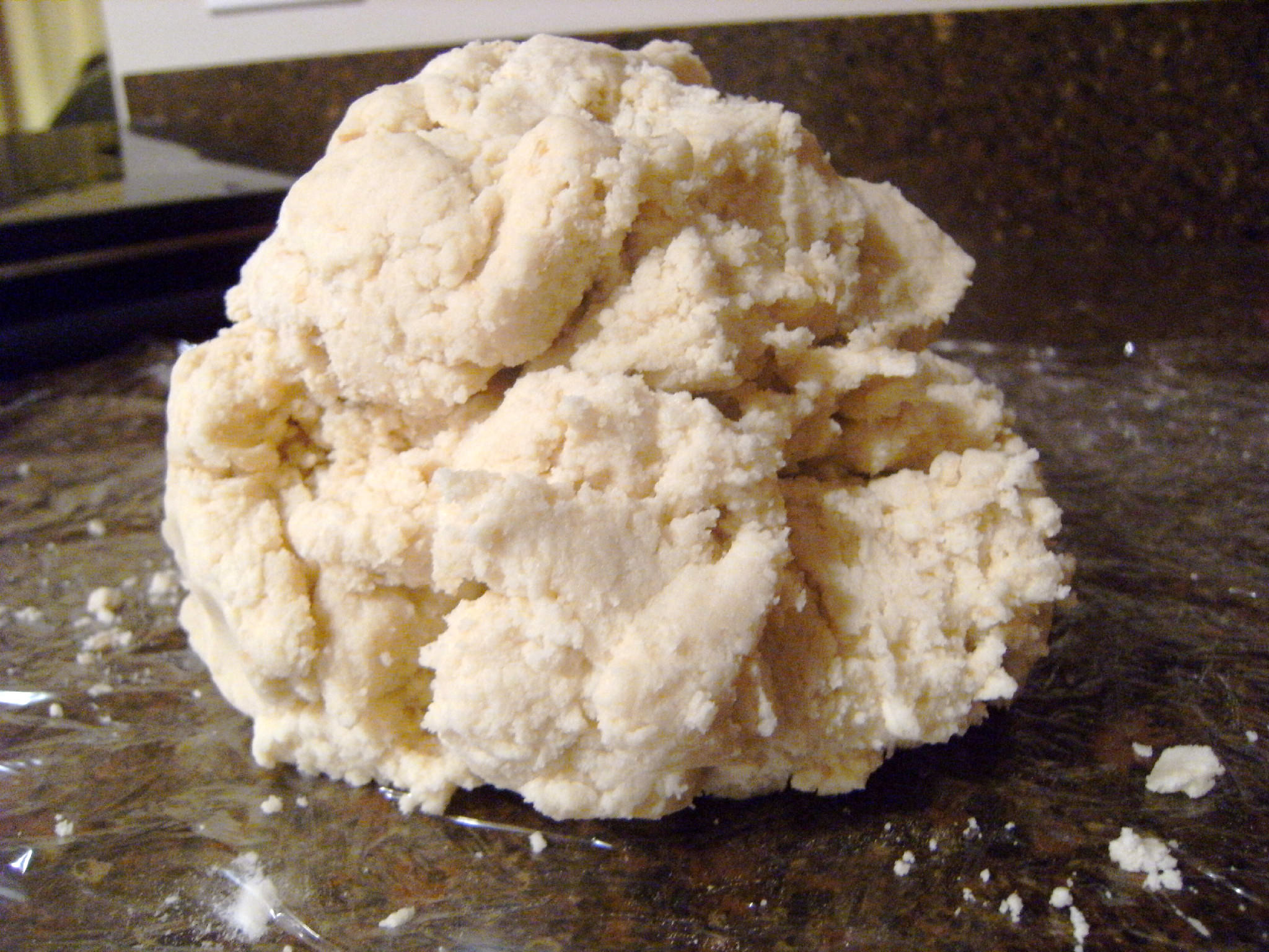 shortbread linzer cookie dough