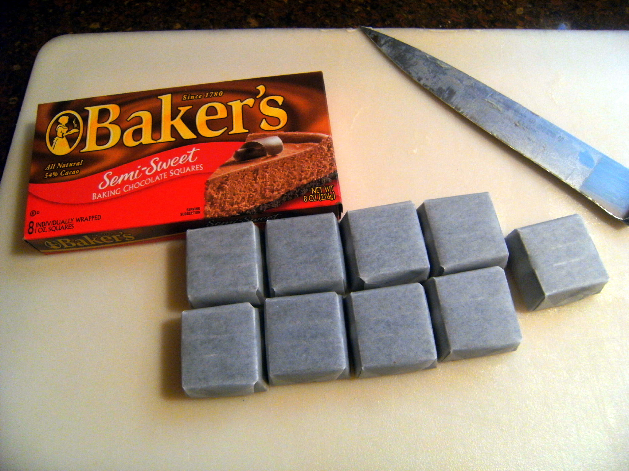 Baker's semi-sweet baking chocolate