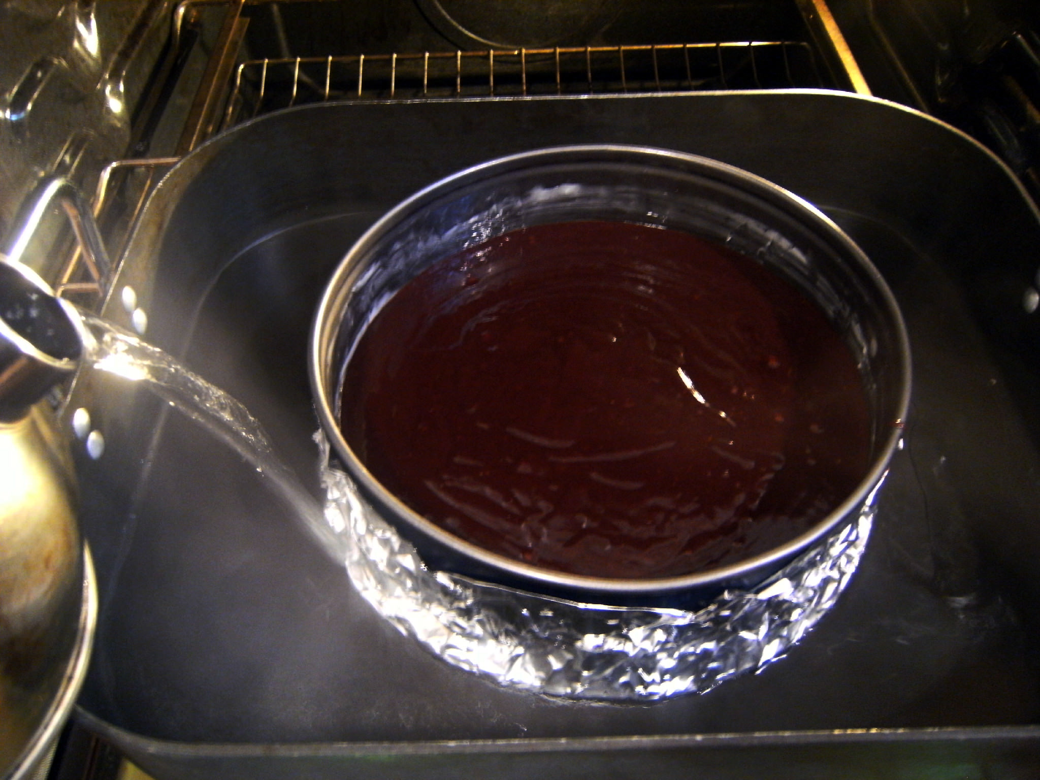 Making a Chocolate Ugly Cake