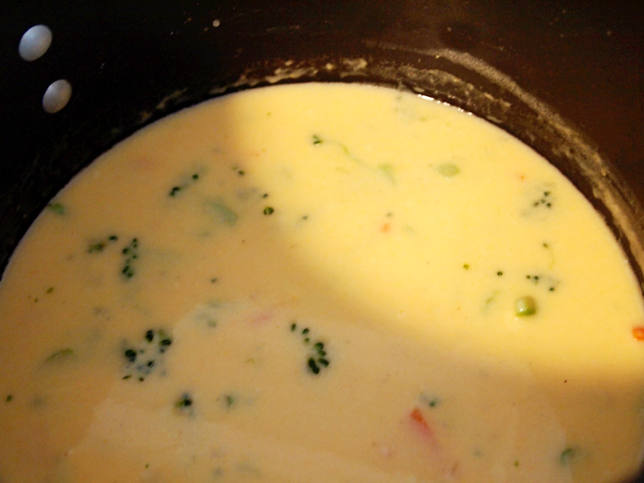 homemade broccoli cheddar soup