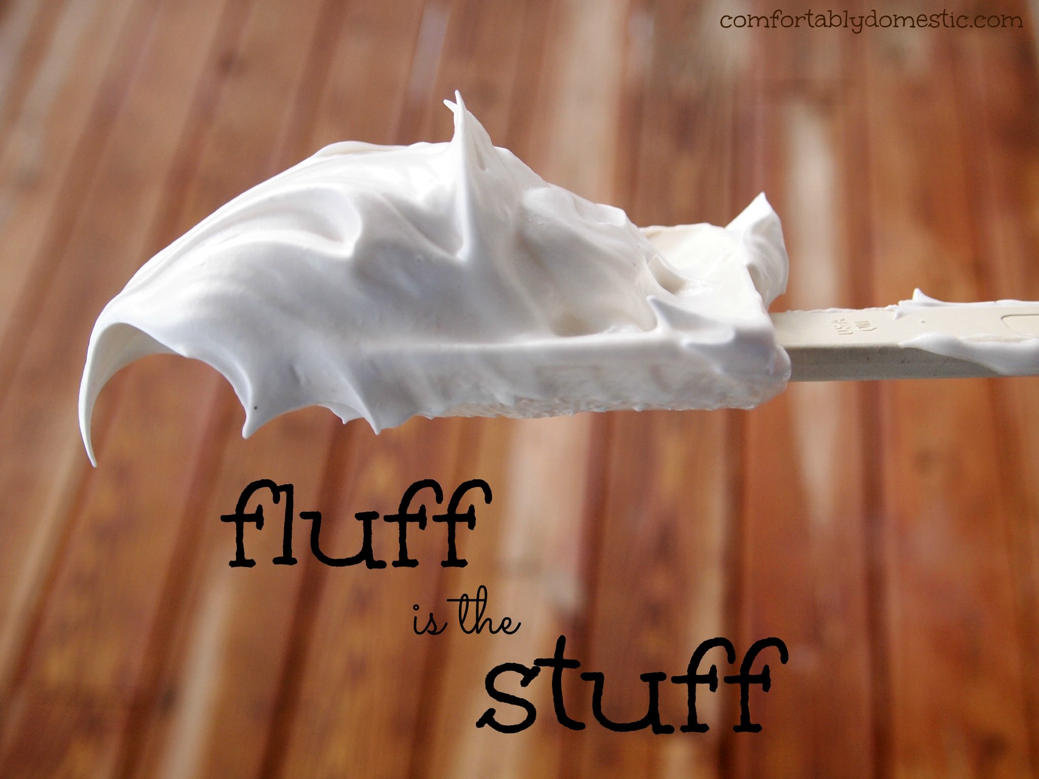 Homemade Marshmallow Fluff | Comfortably Domestic