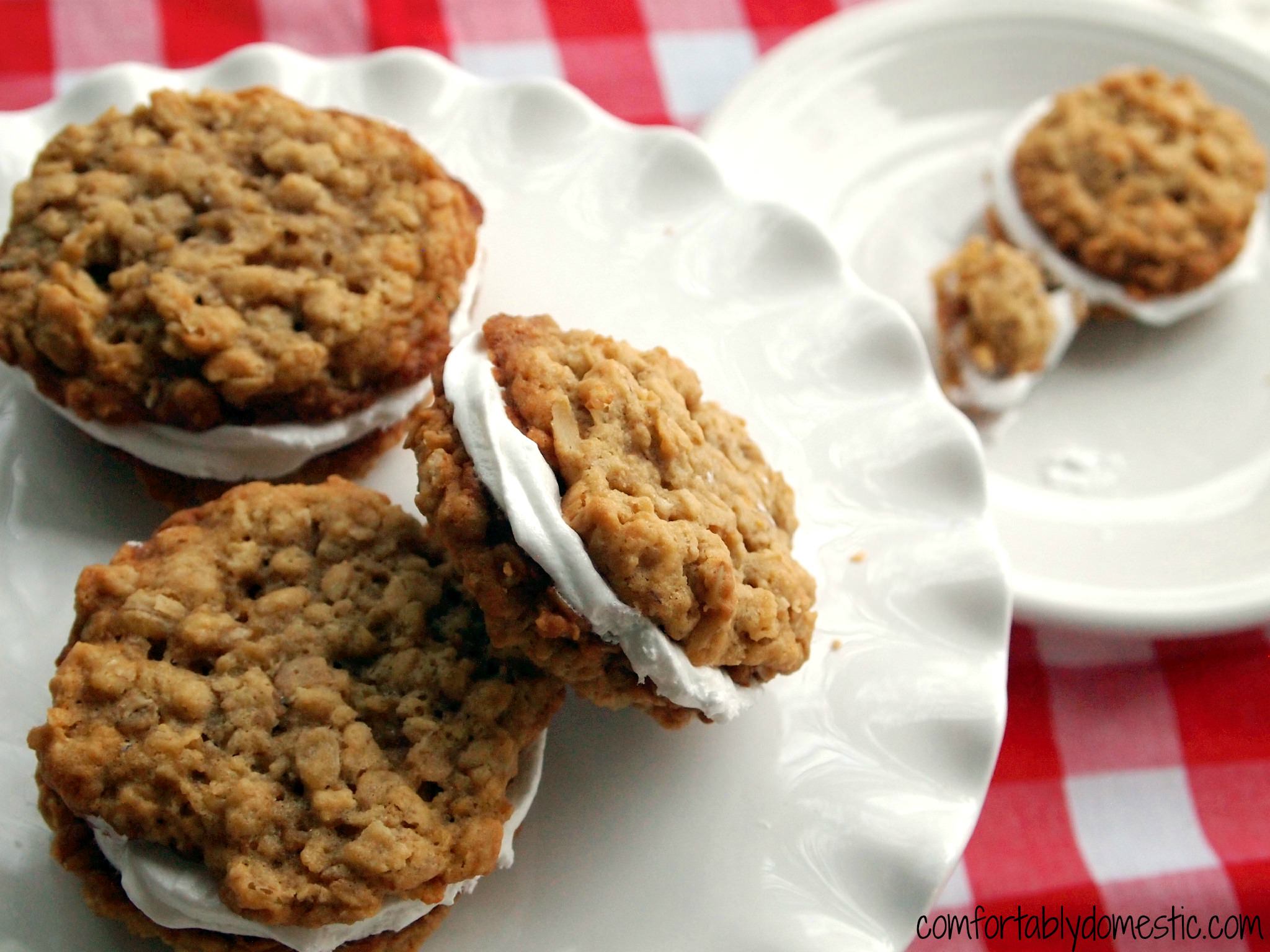 Oatmeal Marshmallow Cream Pies | Comfortably Domestic