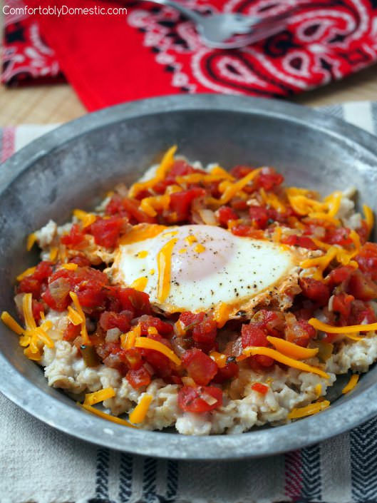 huevos-rancheros-savory-oats | ComfortablyDomestic.com