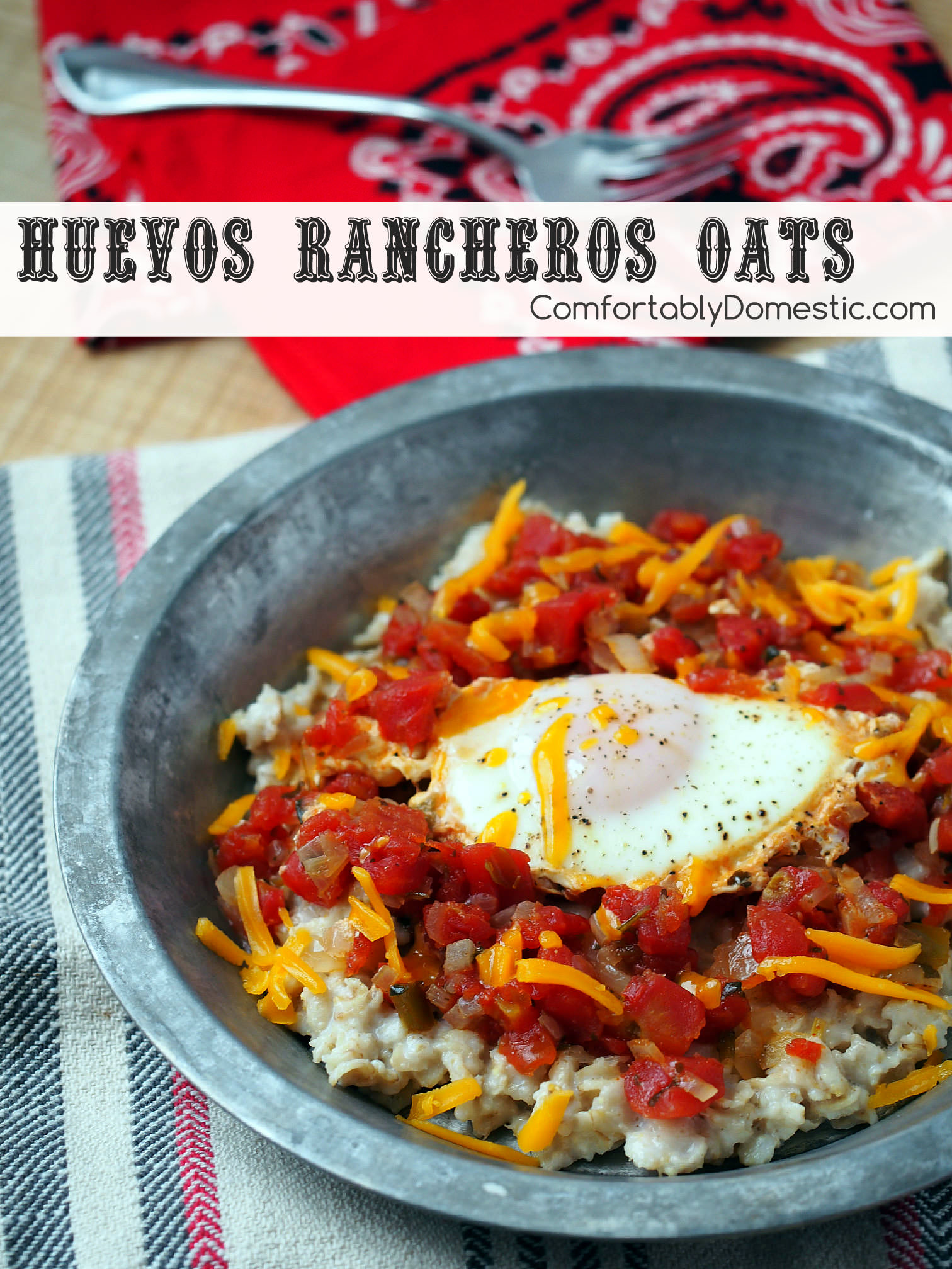 huevos-rancheros-oats-savory-ranch-oats | ComfortablyDomestic.com