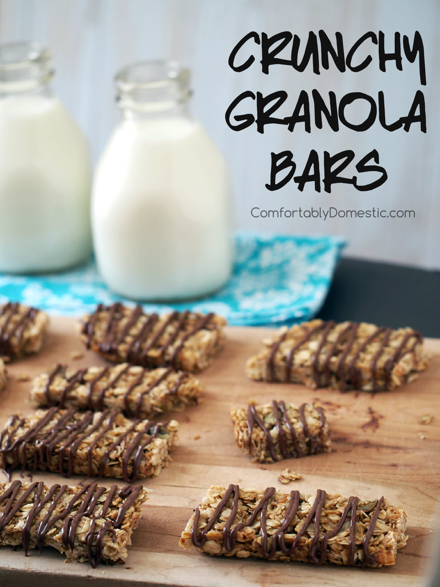 Crunchy-Granola-Bars | ComfortablyDomestic.com