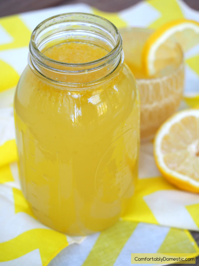 Homemade-Lemonade-Concentrate-Minute-Maid-Copy-Cat-Recipe | ComfortablyDomestic.com