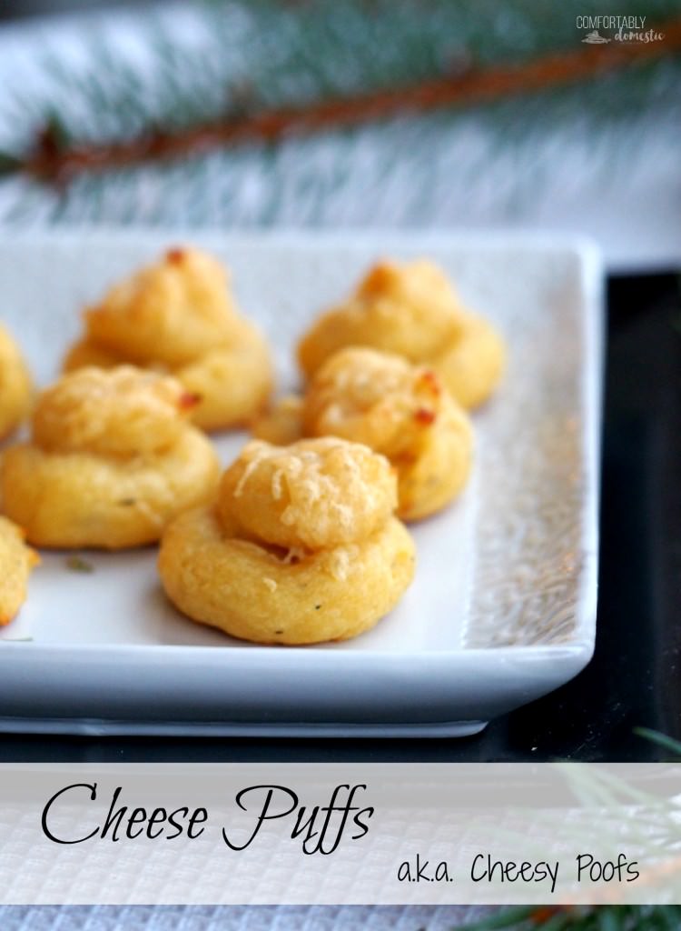 Cheese-Puffs-or-Cheesy-Poofs-or-Gougeres | ComfortablyDomestic.com