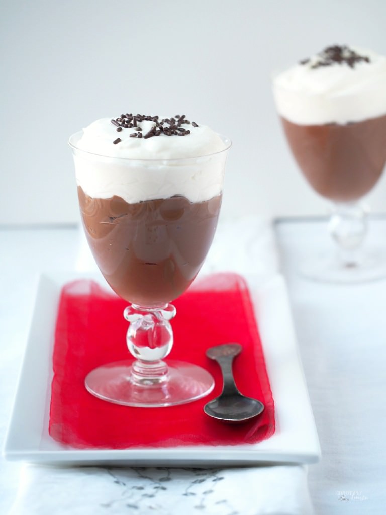 Greek yogurt chocolate pudding is a smooth and creamy, rich chocolate pudding, made from scratch. With Greek yogurt added for a healthy punch, it's a sweet treat you can feel good about indulging in. | ComfortablyDomestic.com