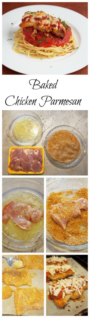 Baked-Chicken-Parmesan| ComfortablyDomestic.com