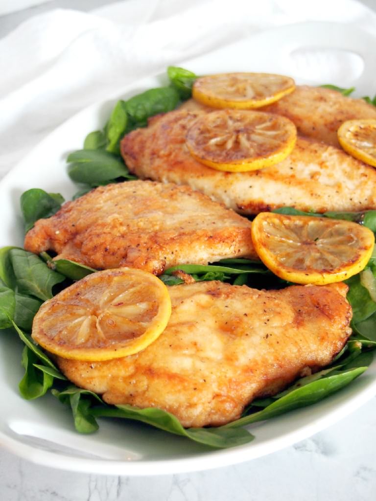 Lemon-Butter-Chicken-is-a-lighter-version-of-chicken-piccata-but with-all-the-delicious-flavor-ready-in-30-minutes | ComfortablyDomestic.com