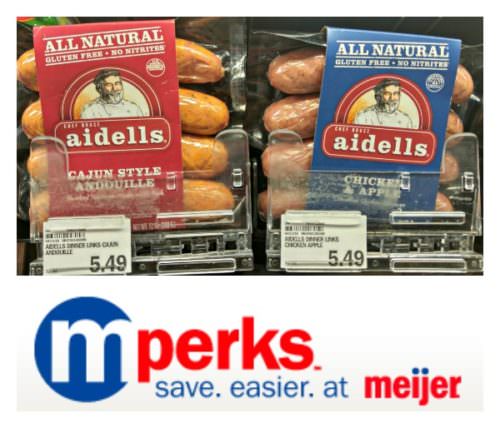 Aidells-Sausage-Meijer-MPerks is all natural, gluten free, and made without nitrites. 