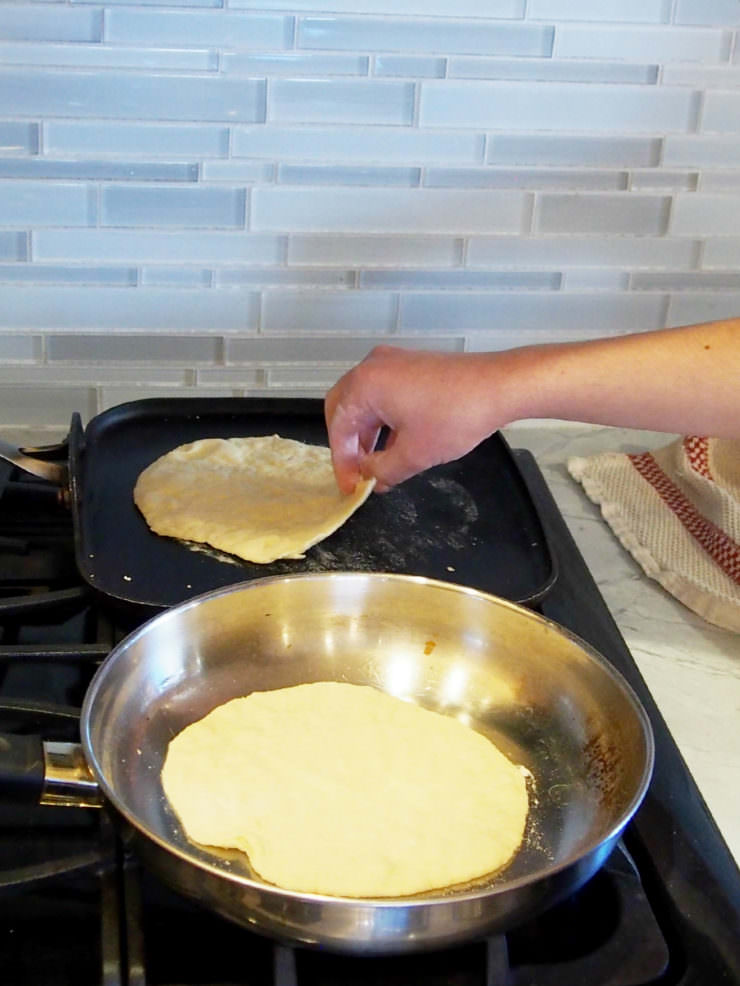 toasting-homemade-flour-tortillas