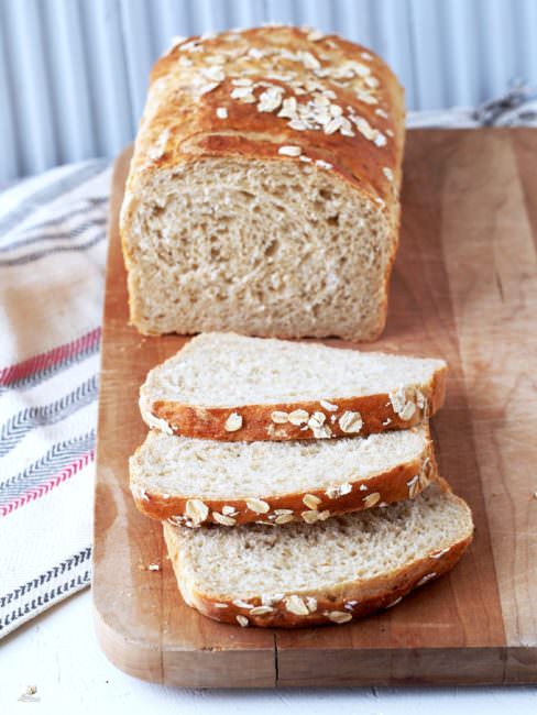 Leftover-Oatmeal-Bread is a fantastic way to repurpose leftover oatmeal. This hearty bread is so delicious and satisfying that you’re liable to “accidentally” make too much oatmeal just to have an excuse to make the bread!