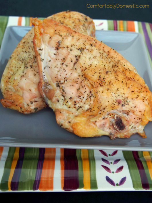 How To Make Roasted Bone In Chicken Breasts