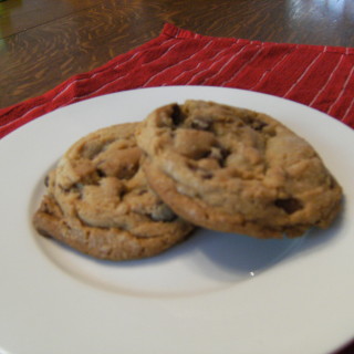 My favorite chocolate chip cookie recipe creates soft, chewy cookies that are stuffed with chocolate chips. Get the recipe on ComfortablyDomestic.com