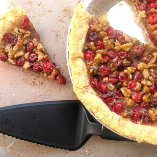 Cranberry Walnut Pie - Get the recipe from ComfortablyDomestic.com