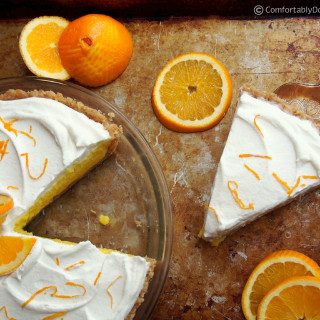 Orange Cream Pie | Comfortably Domestic