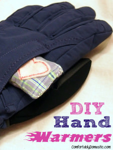 DIY Microwavable Hand Warmers {Reusable!} - Comfortably Domestic