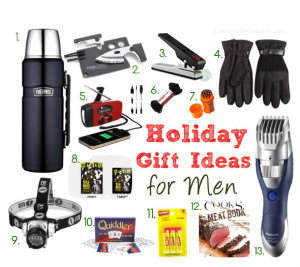 Holiday Gift Guide for Men is the ultimate guide for manly gifts.