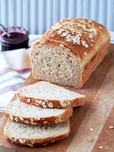 Leftover Oatmeal Bread - Comfortably Domestic