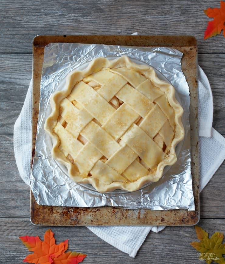 Make-pies-to-freeze-and-bake-later. Making holiday pies has never been easier with this make ahead method to freeze pies and bake them later! It can be done with delicious results!