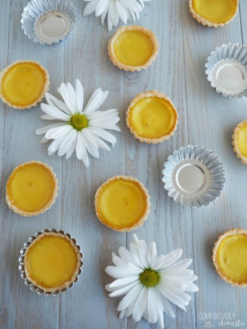 The-Best-Egg-Custard-Tarts are lightly sweet soft egg custard baked in a buttery, flaky crust. Sometimes called Hong Kong Egg tarts, these little two bite wonders are popular throughout Asia, Portugal, and here in the US.