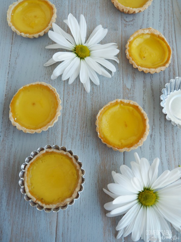 The-Best-Egg-Custard-Tarts are lightly sweet soft egg custard baked in a buttery, flaky crust. Sometimes called Hong Kong Egg tarts, these little two bite wonders are popular throughout Asia, Portugal, and here in the US. 