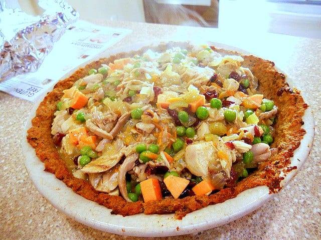 extreme-close-up-of-turkey-shepherds-pie-with-steam-wafting-up