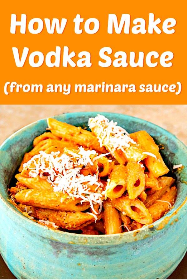 how to make vodka pasta sauce