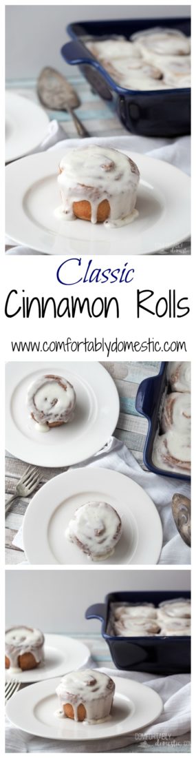 Rich and decadent cinnamon rolls with gooey cream cheese icing is like getting a warm hug with every bite.